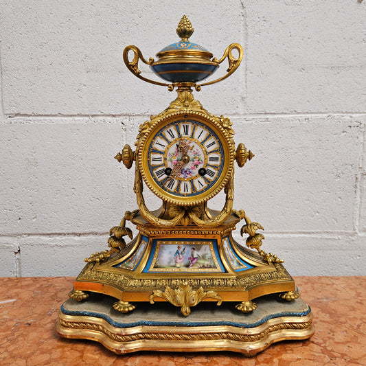 Louis XVI Style Seures Mauter Clock