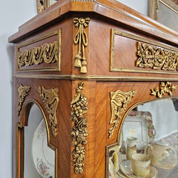 Stunning French Walnut Louis XVI Style Vitrine | Antique & Vintage | Moonee Ponds Antiques | Australia Wide Delivery