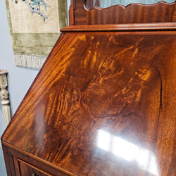 Stunning Flame Mahogany Secretaire | Antique & Vintage | Moonee Ponds Antiques | Australia Wide Delivery