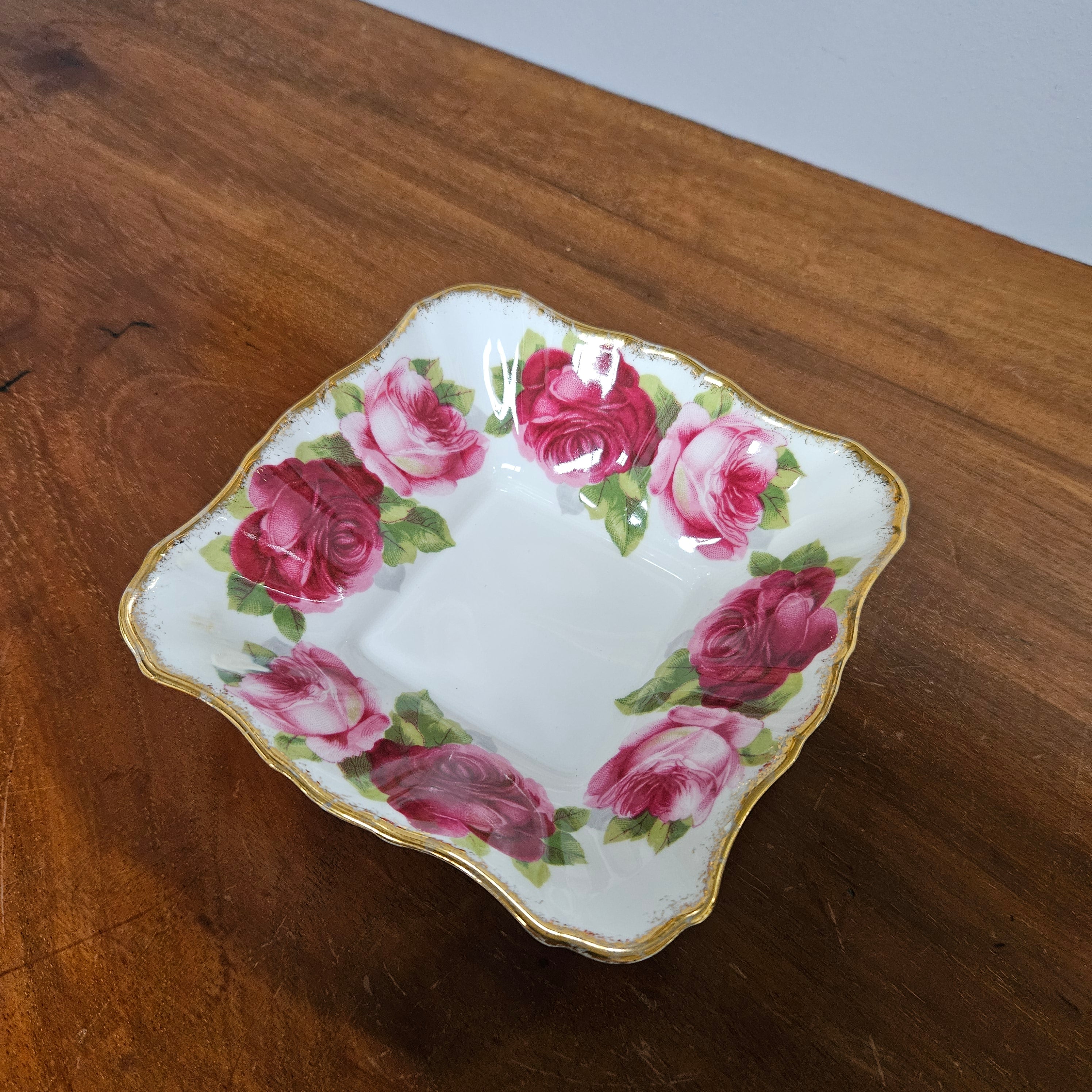 Royal Albert Vintage Old Roses Bowl/Dish | Antique & Vintage | Moonee Ponds Antiques | Australia Wide