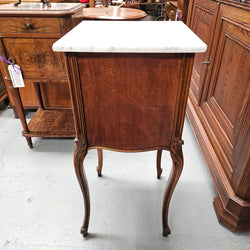 Louis XV Style Marble Top Single Bedside