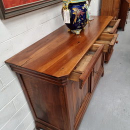 19th Century Louis Philippe Walnut Sideboard