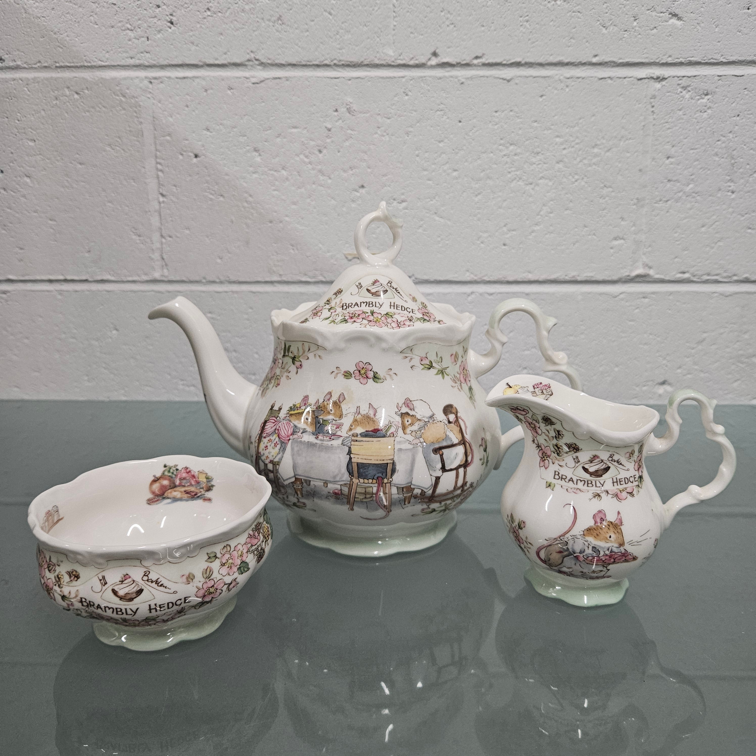 Brambly Hedge Three Piece 'Tea Service' Set | Antique & Vintage | Moonee Ponds Antiques | Australia Wide Delivery