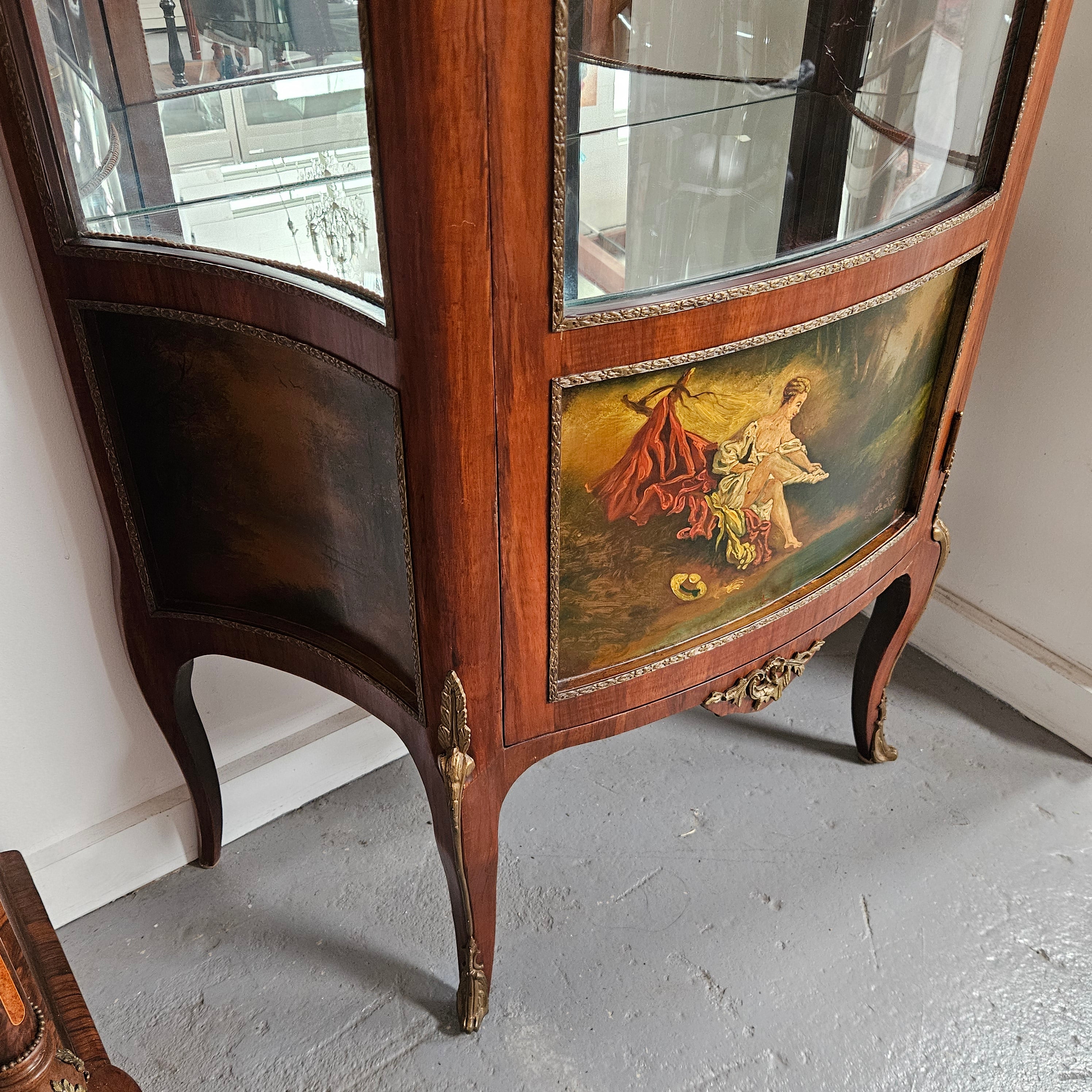 Vintage Louis XVth Style Vitrine | Antique & Vintage | Moonee Ponds Antiques | Australia Wide Delivery