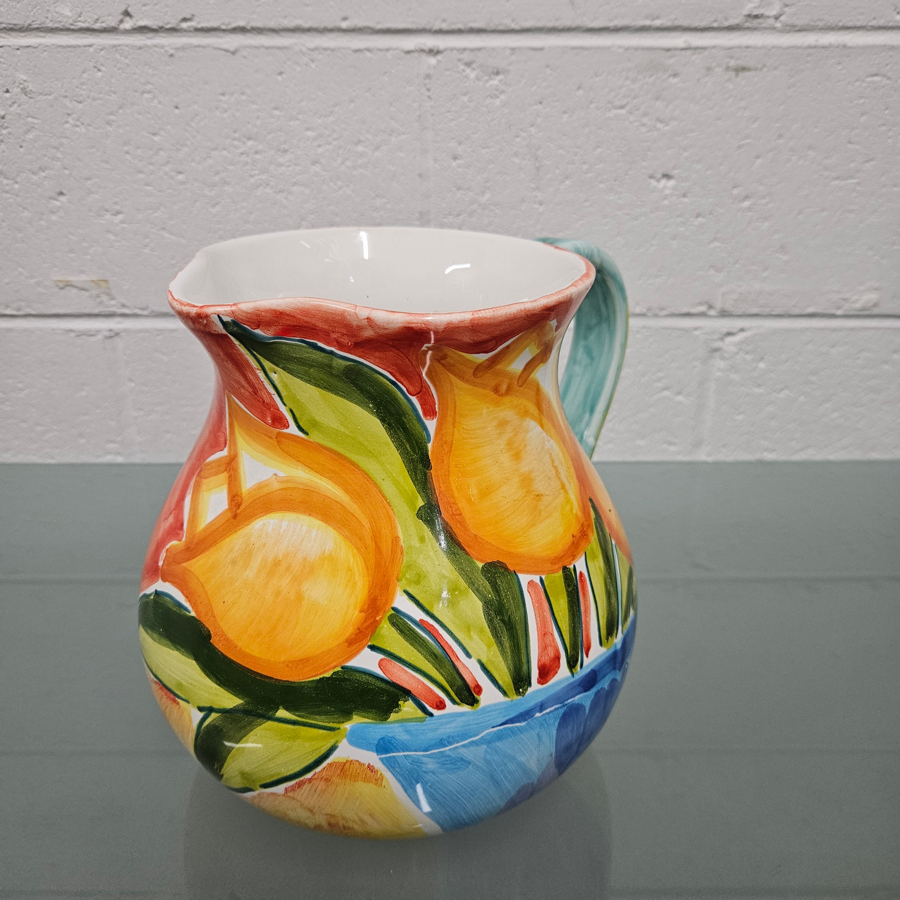 Vintage Hand Painted Italian Jug | Antique & Vintage | Moonee Ponds Antiques | Australia Wide Delivery