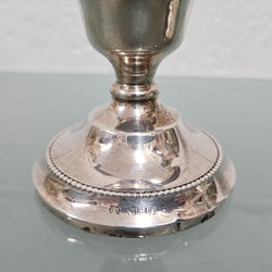 Pair of Birmingham Sterling Silver Candle Holders | Antique & Vintage | Moonee Ponds Antiques | Australia Wide Delivery