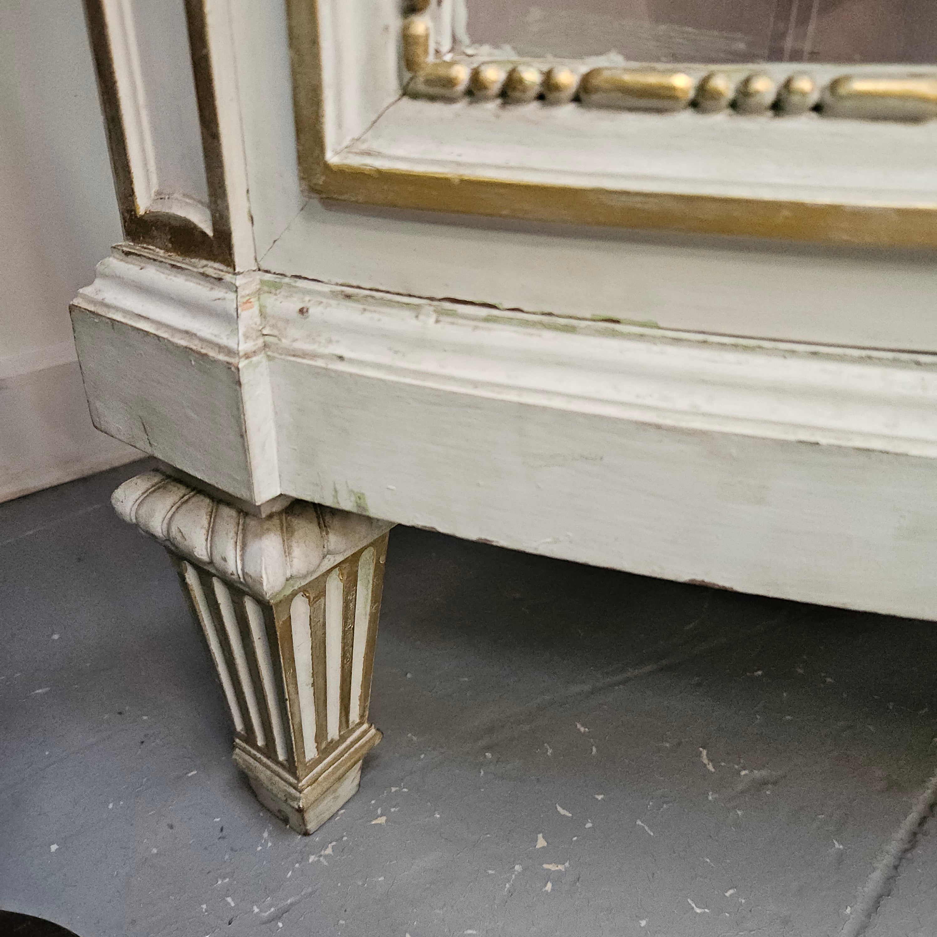 Louis XVI Style Signed Paris Marble Top Corner Cabinet | Antique & Vintage | Moonee Ponds Antiques | Australia Wide Delivery