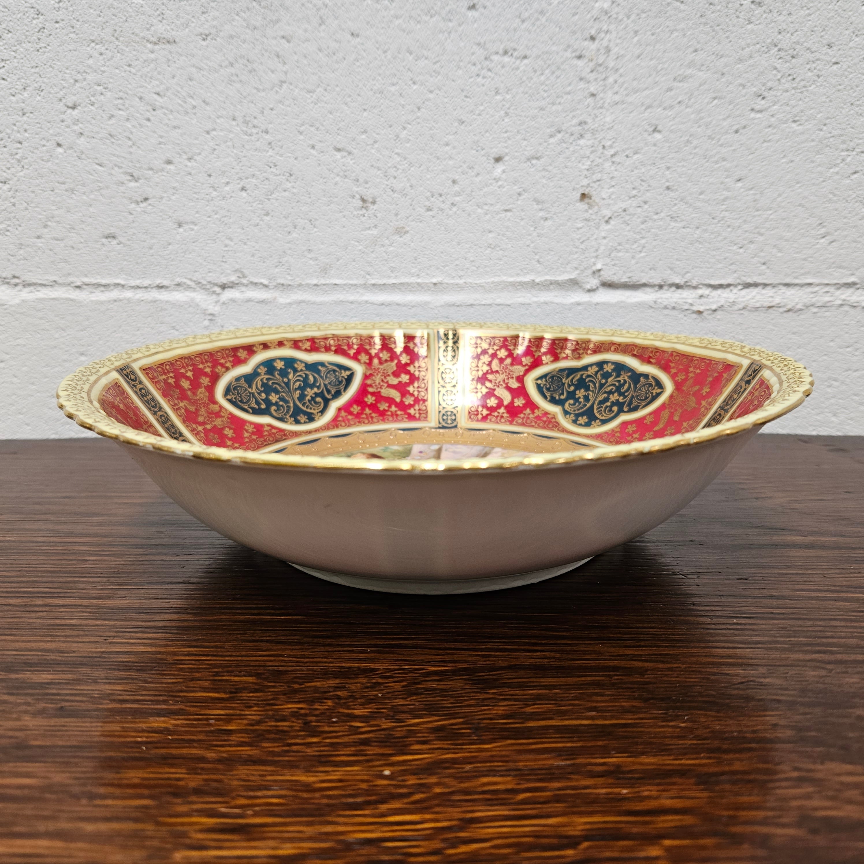 Antique Hand Finished Royal Vienna Bowl | Antique & Vintage | Moonee Ponds Antiques | Australia Wide Delivery