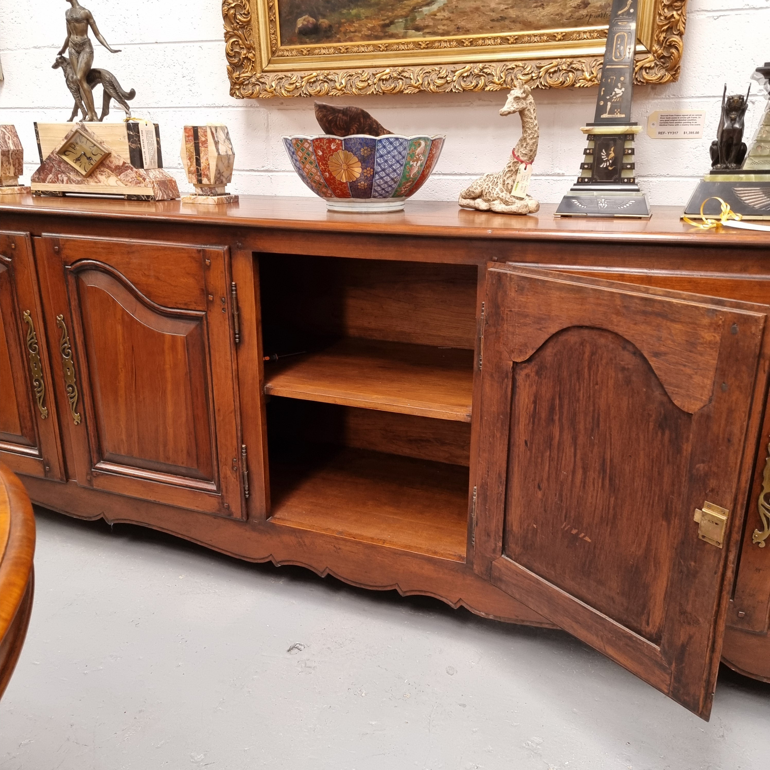 Magnificent Vintage French High Quality Custom Made Five Door Sideboard | Antique & Vintage | Moonee Ponds Antiques | Australia Wide Delivery