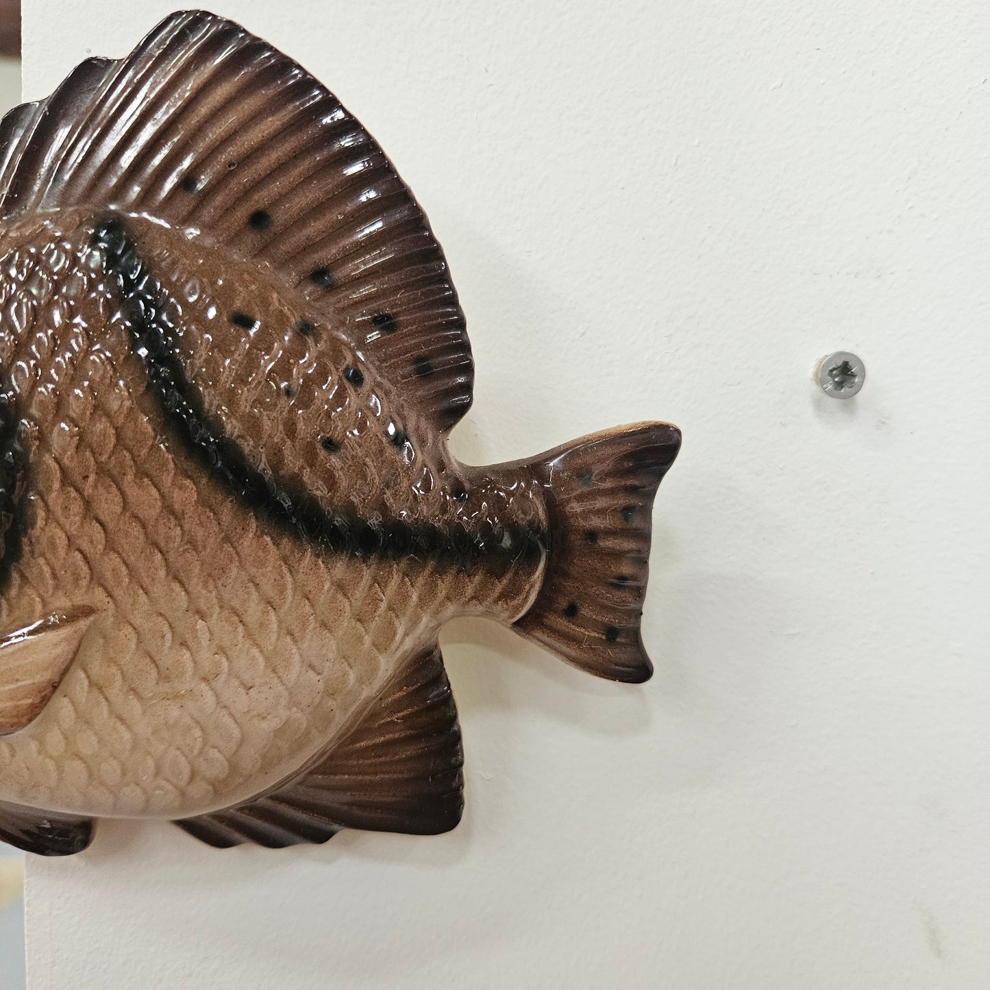 Vintage Fish Hanging Wall Plaque