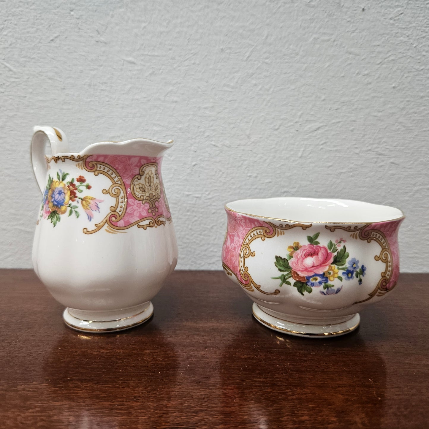 Royal Albert "Lady Carlyle" Tea Set for Two