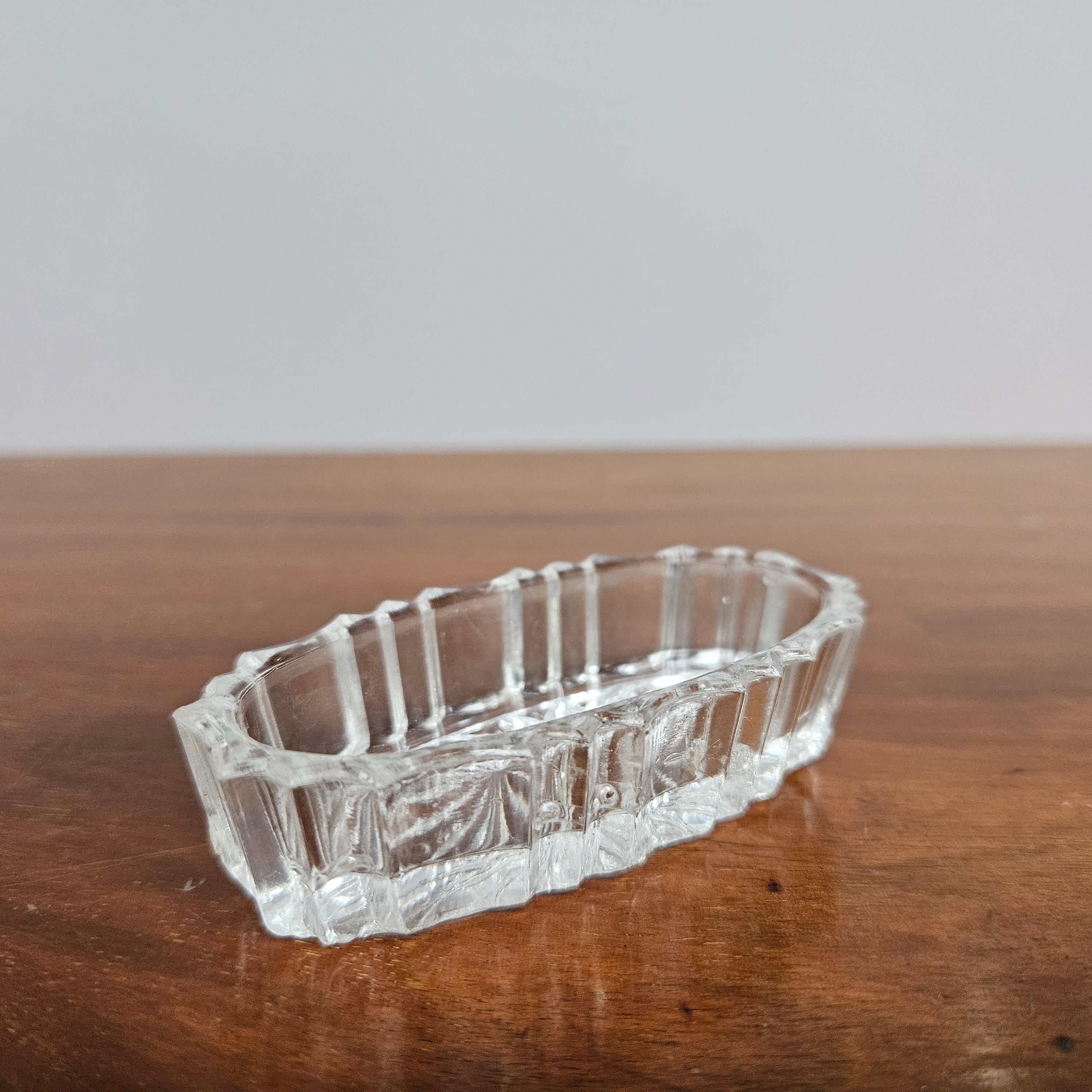 Vintage Silver Plated & Cut Glass Serving Boat | Antique & Vintage | Moonee Ponds Antiques | Australia Wide