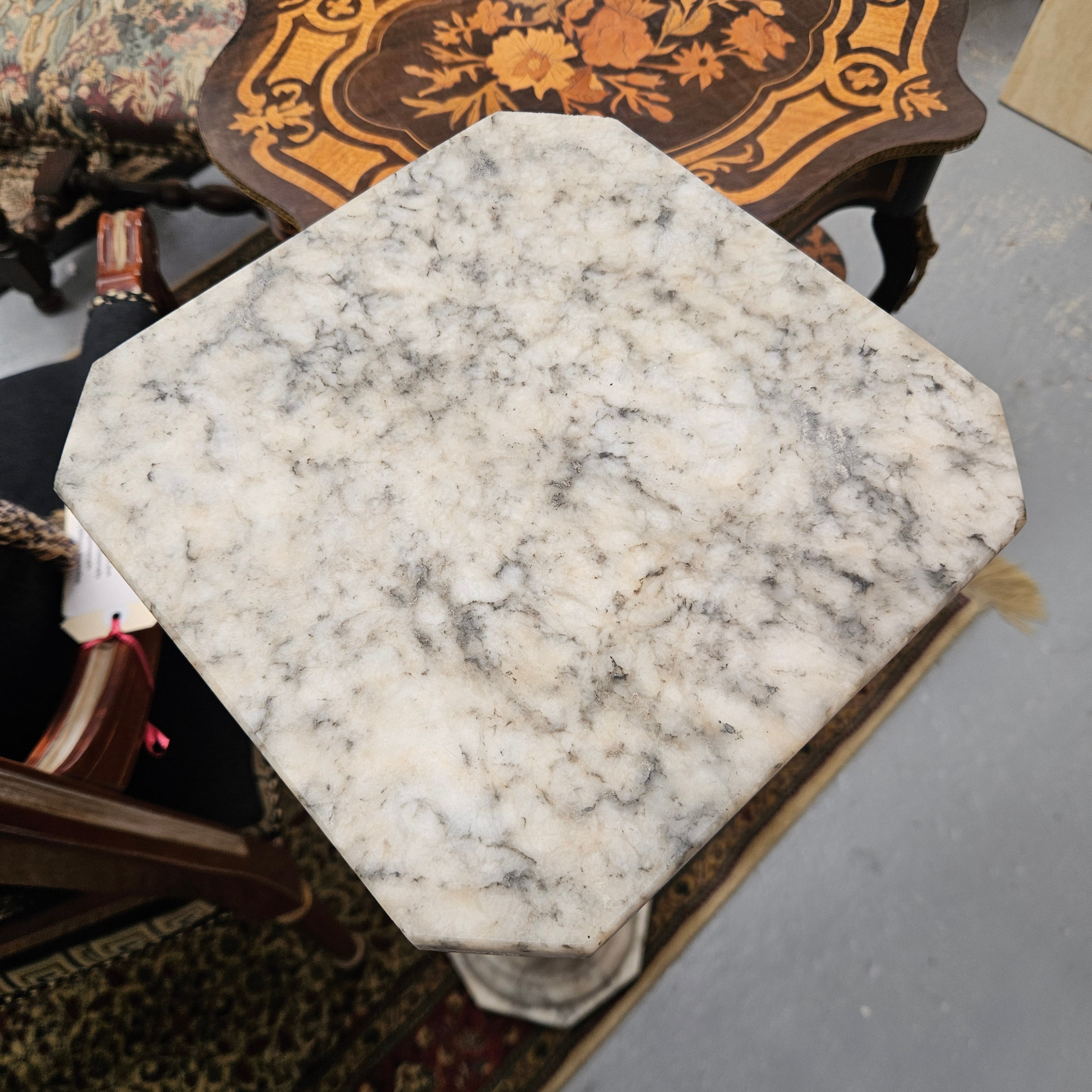 Vintage Marble Pedestal | Antique & Vintage | Moonee Ponds Antiques | Australia Wide Delivery