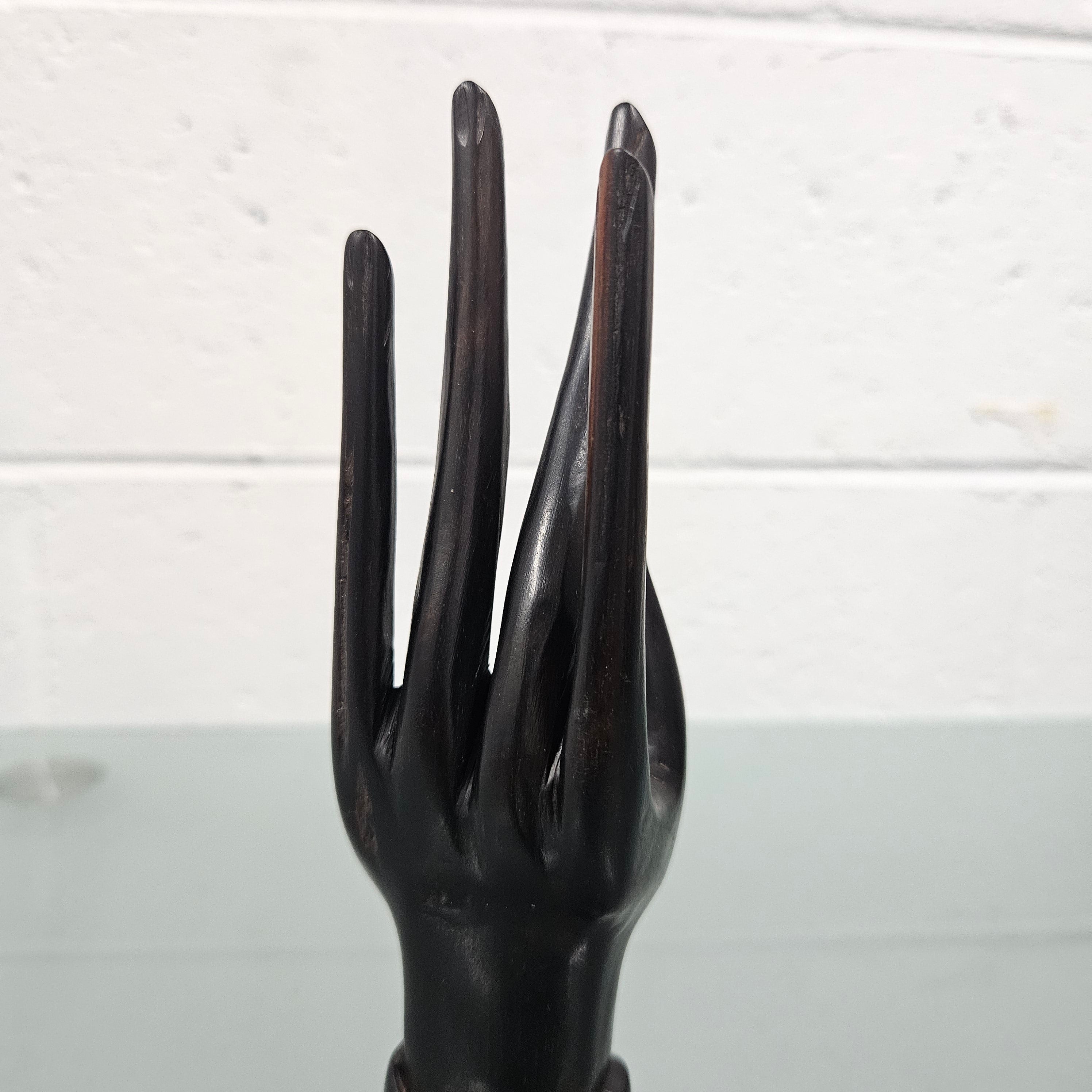 Vintage Wooden Jewellery Hand Stand | Antique & Vintage | Moonee Ponds Antiques | Australia Wide Delivery