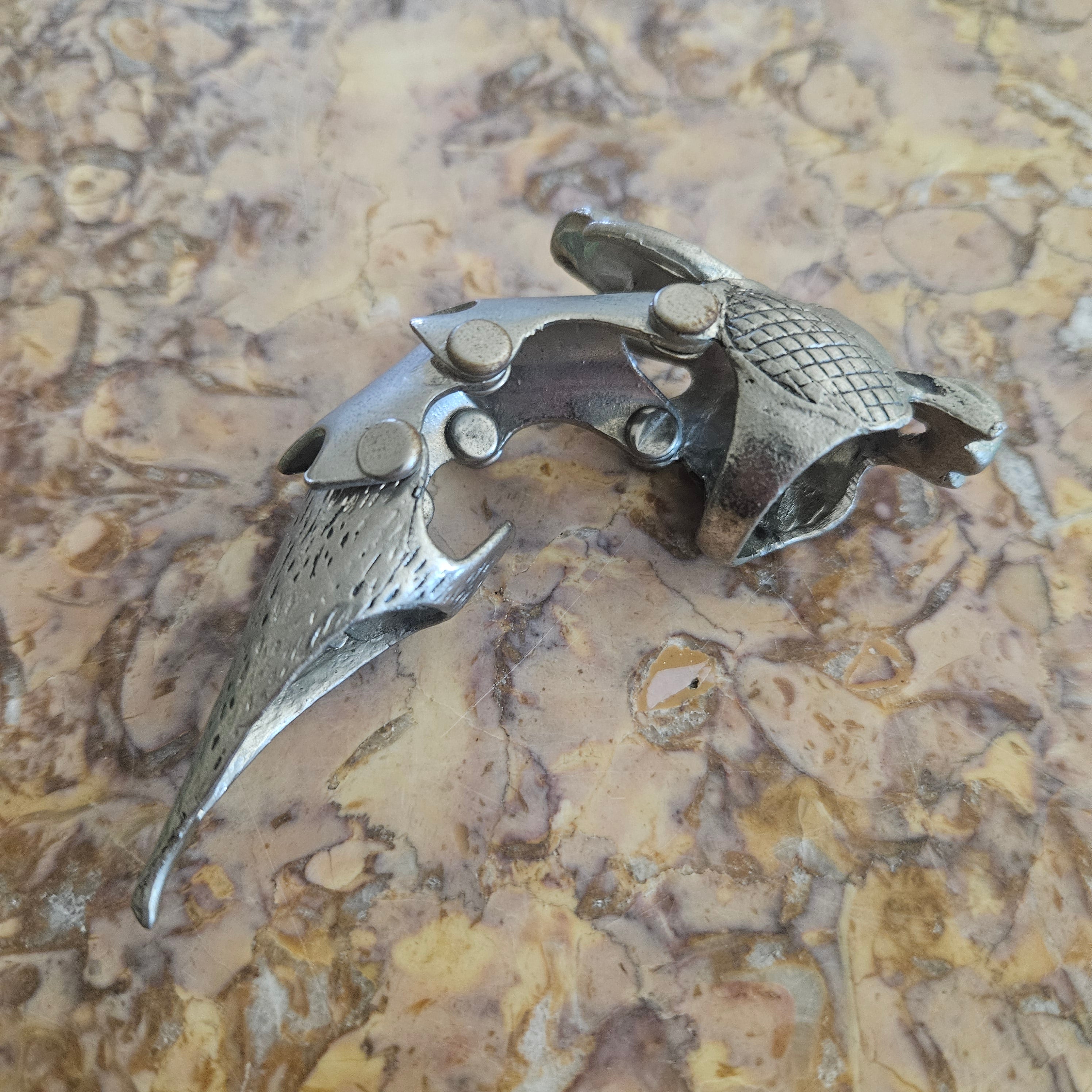 Vintage Silver Metal Gothic Full Finger Claw Ring/Pendant | Antique & Vintage | Moonee Ponds Antiques | Australia Wide Delivery