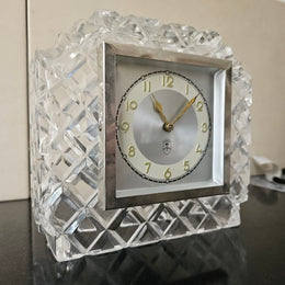 Vintage Crystal Bedroom Clock