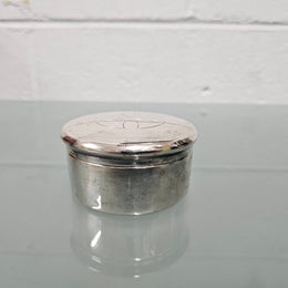 Antique Sterling Silver Trinket Box