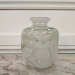 Australian John Walsh Art Glass Signed Green | Antique & Vintage | Moonee Ponds Antiques | Australia Wide Delivery
