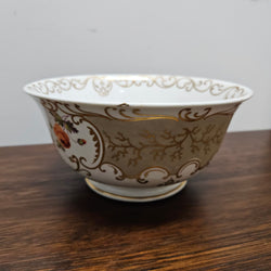 Large Hand Painted Early 19th Century Bowl A/F | Antique & Vintage | Moonee Ponds Antiques | Australia Wide Delivery