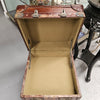 Portable Leather Filing Cabinet / Side Table | Antique & Vintage | Moonee Ponds Antiques | Australia Wide Delivery