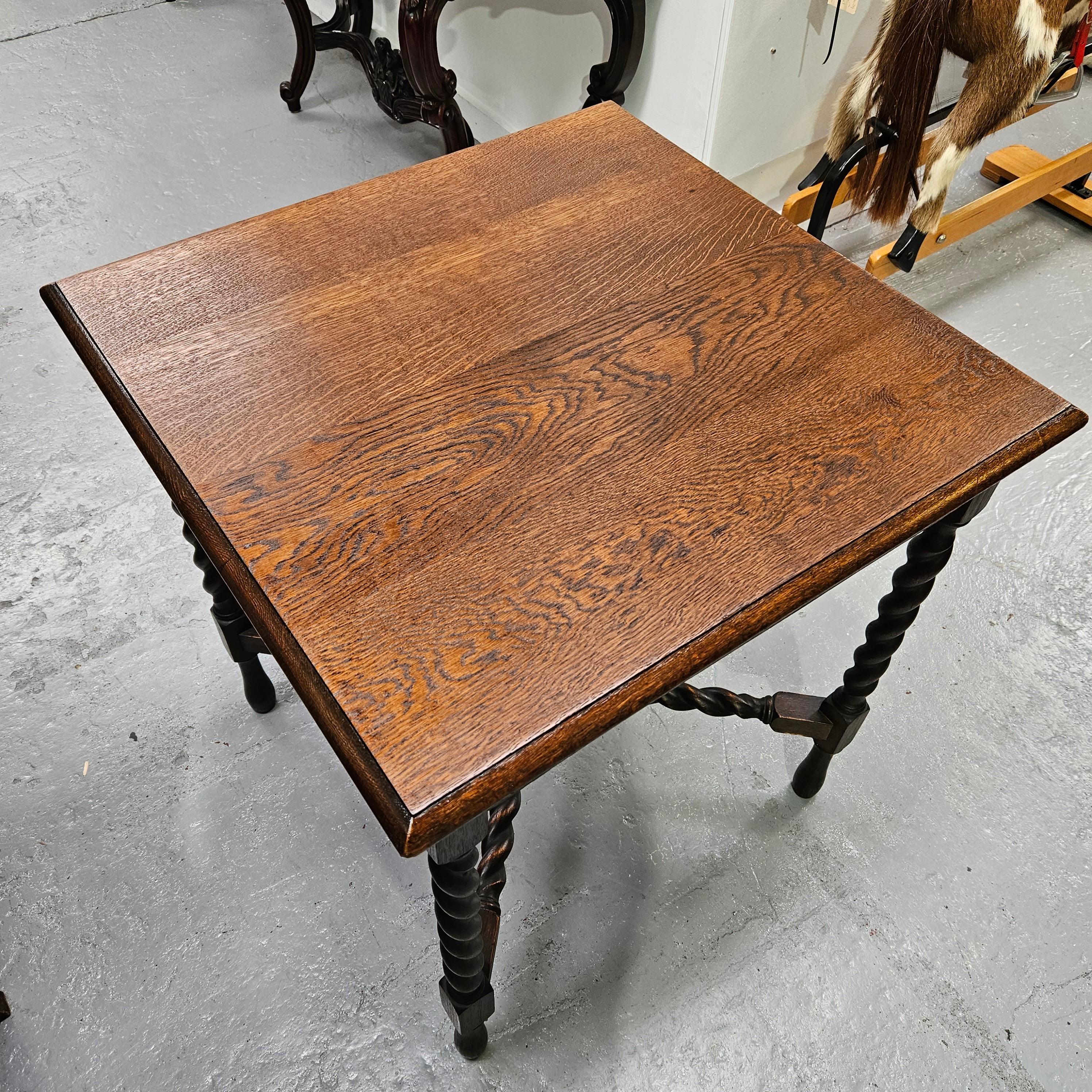 Jacobean Style English Oak Side Table | Antique & Vintage | Moonee Ponds Antiques | Australia Wide Delivery