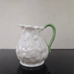 Belleek Lotus Pattern Small Cream Jug | Antique & Vintage | Moonee Ponds Antiques | Australia Wide Delivery