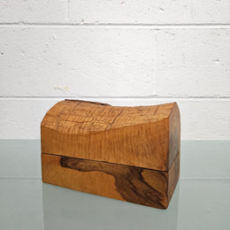 Rustic Hand Carved (Maple) Trinket Box