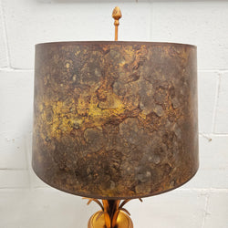 Vintage Designer Gilt Brass Table Lamp By Maison Charles for Boulanger | Antique & Vintage | Moonee Ponds Antiques | Australia Wide Delivery