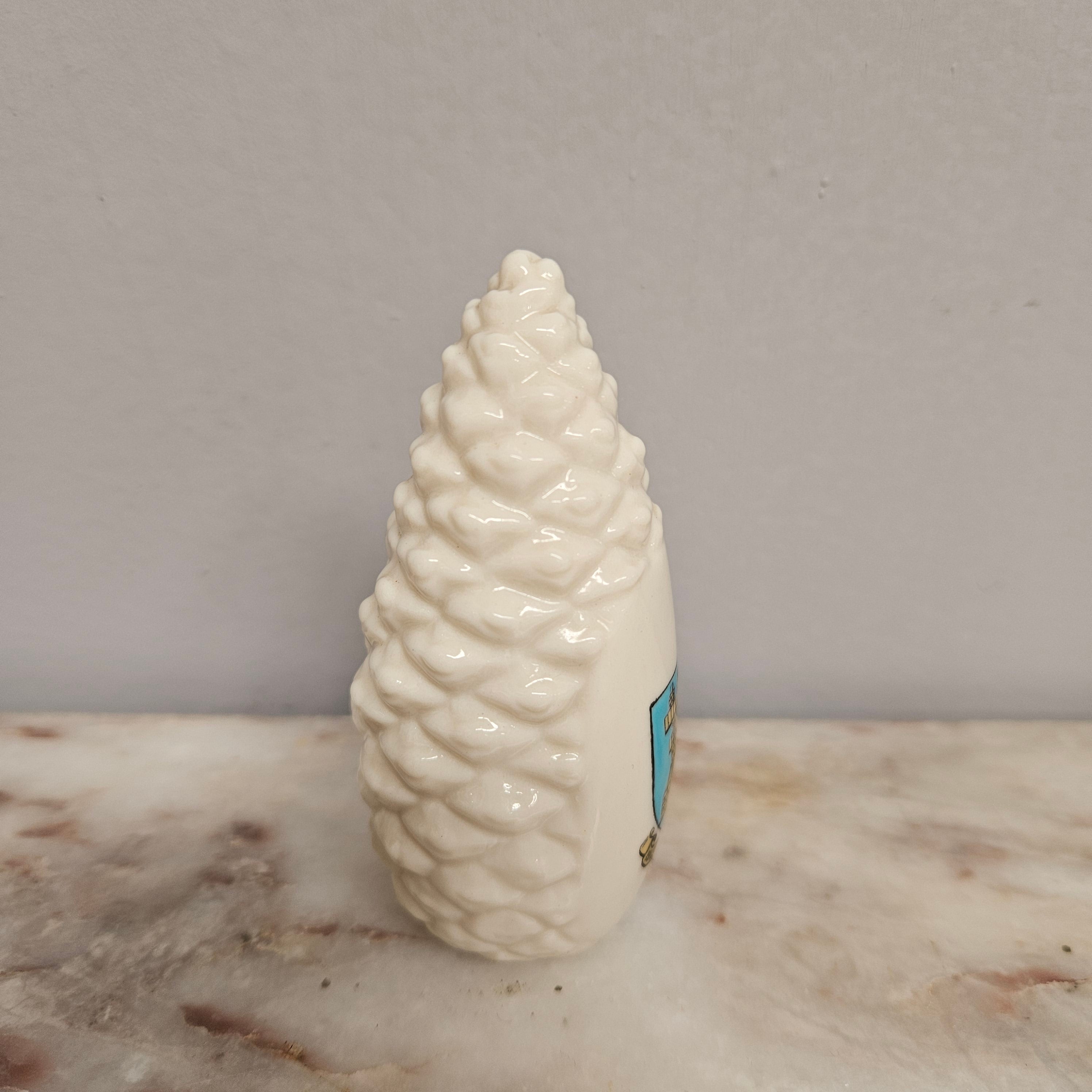 W.H.Goss Crested China Pinecone | Antique & Vintage | Moonee Ponds Antiques | Australia Wide Delivery