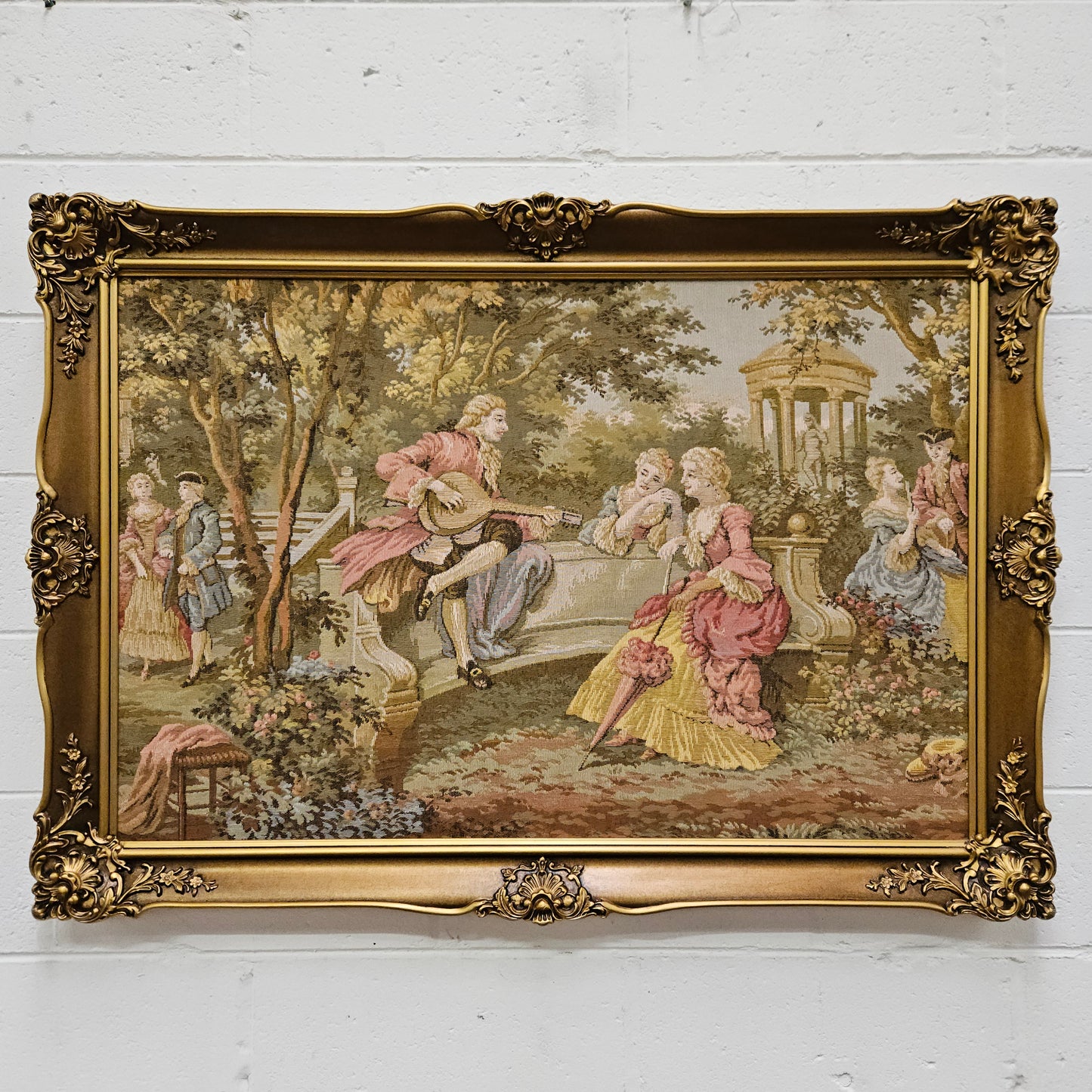 Vintage Framed Classical Wall Tapestry