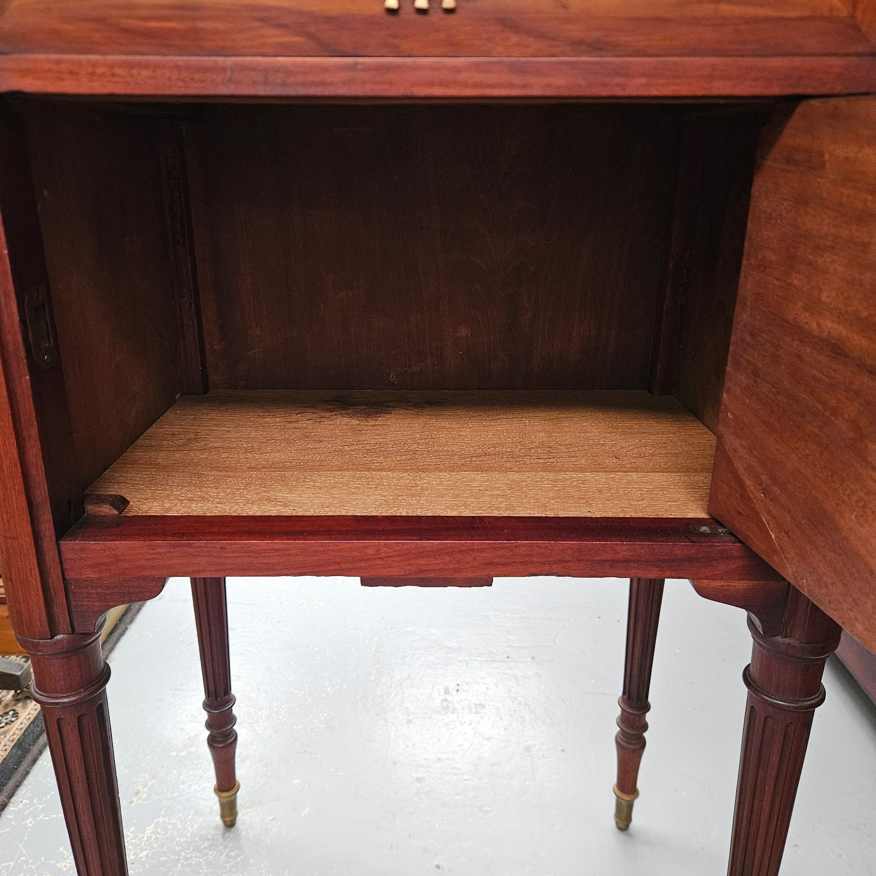 Louis XVIth Style Mahogancy Side Cabinet/Bedside | Antique & Vintage | Moonee Ponds Antiques | Australia Wide Delivery