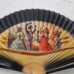 Vintage Fan Showing Spanish Dancers | Antique & Vintage | Moonee Ponds Antiques | Australia Wide Delivery