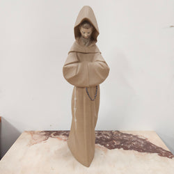 Lladro Franciscan Monk Figurine | Antique & Vintage | Moonee Ponds Antiques | Australia Wide Delivery