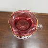 Vintage Ruby & Enamel Painted Glass Jug | Antique & Vintage | Moonee Ponds Antiques | Australia Wide Delivery