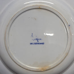 Signed Victorian Flow Blue Bowl
