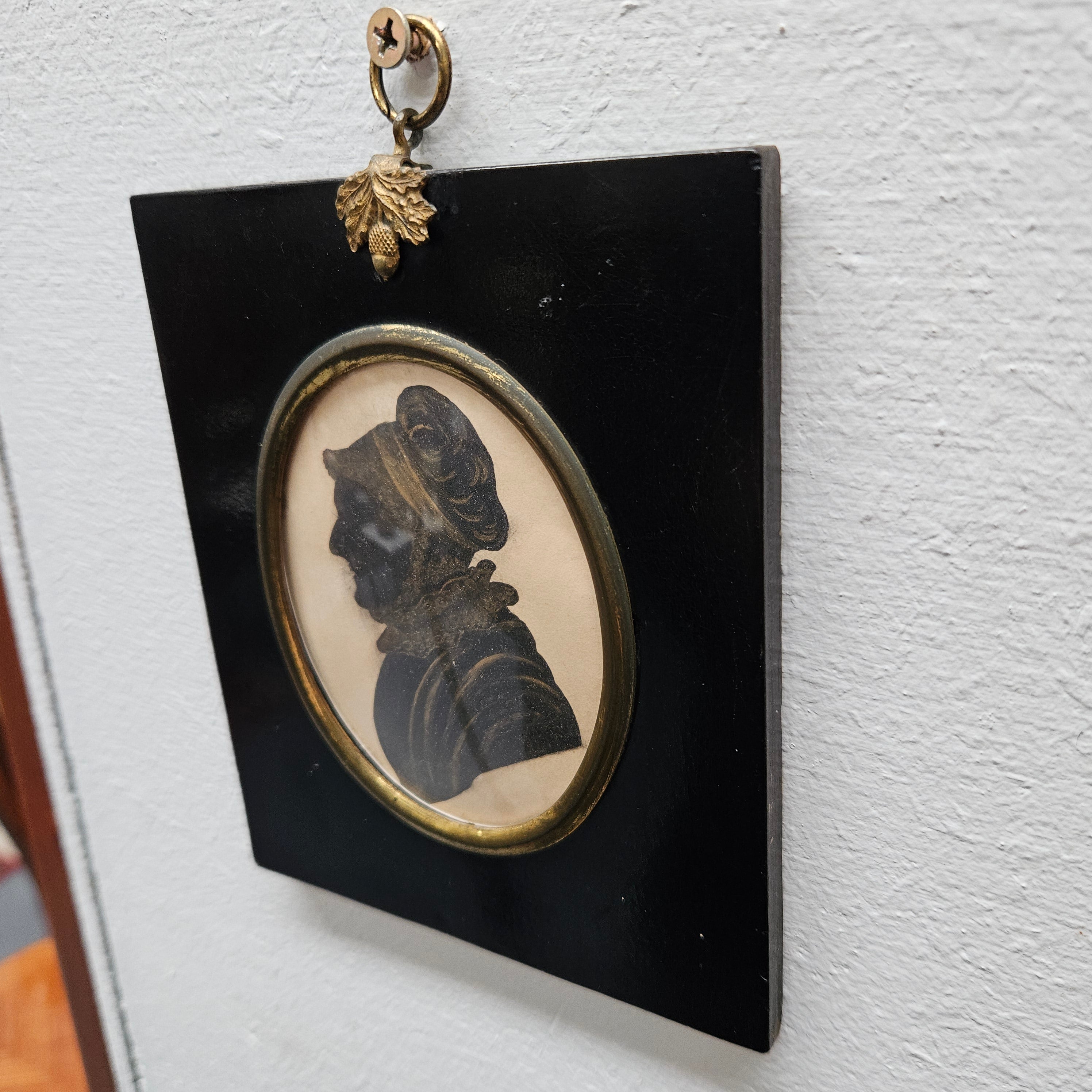 Early 19th Century Regency Period Silhouette Woman in Cap | Antique & Vintage | Moonee Ponds Antiques | Australia Wide Delivery