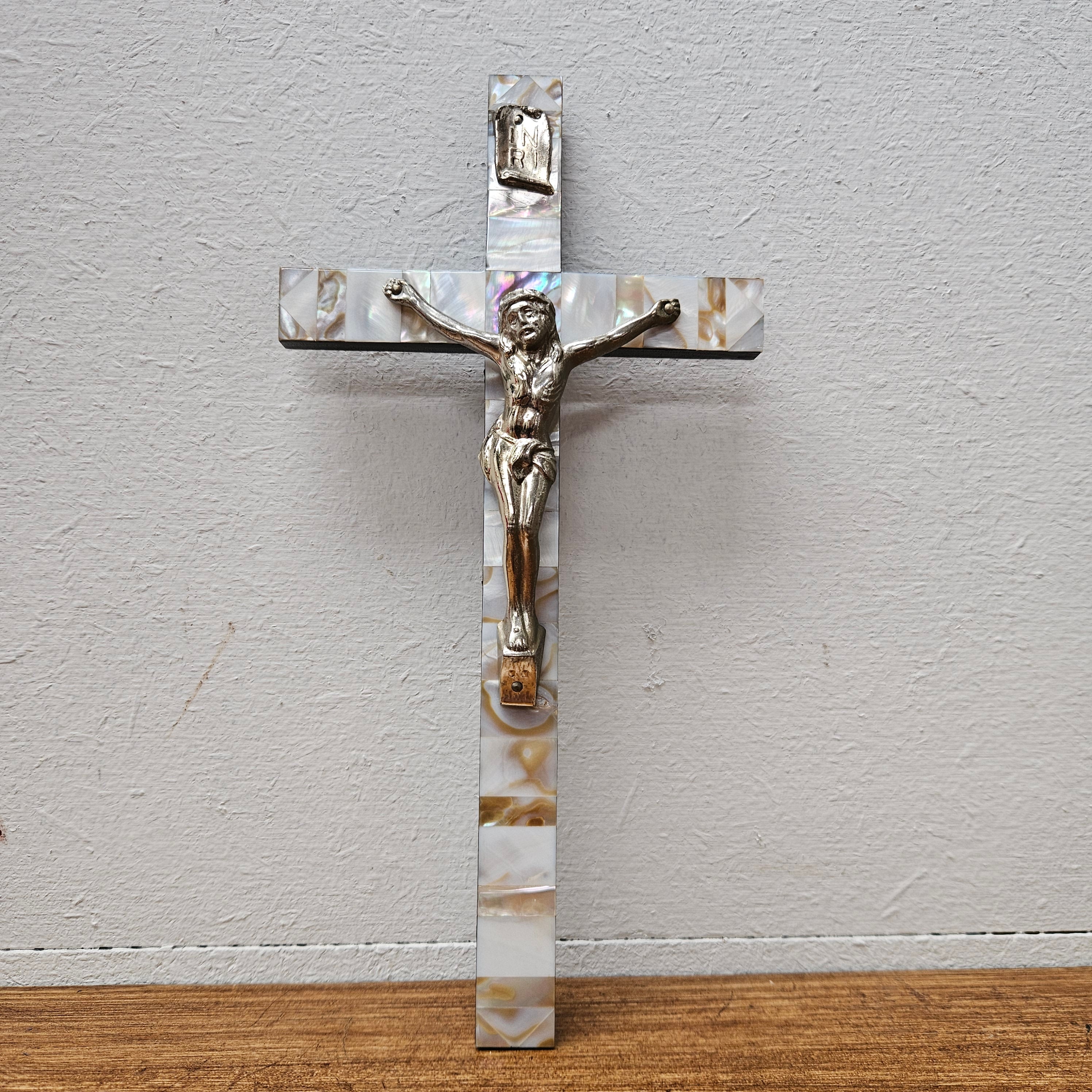 Vintage Mother of Pearl Cross | Antique & Vintage | Moonee Ponds Antiques | Australia Wide Delivery