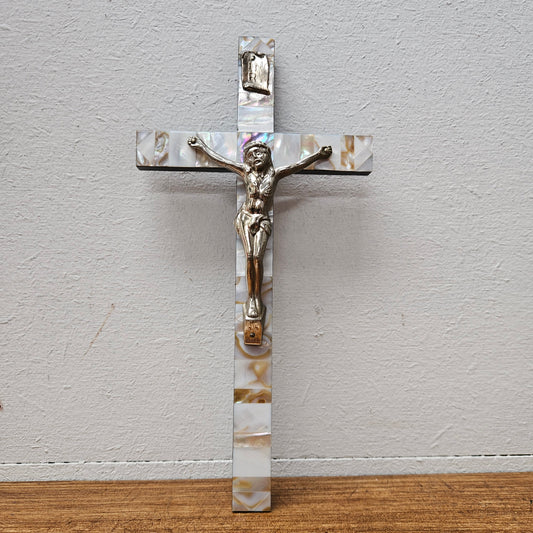 Vintage Mother of Pearl Cross