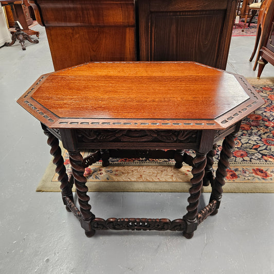 Antique Jacobean Style Centre Table