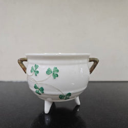 Belleek Small Cauldron Bowl | Antique & Vintage | Moonee Ponds Antiques | Australia Wide Delivery