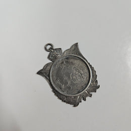 Rare Antique Sterling Silver Fireman's Medal 1914