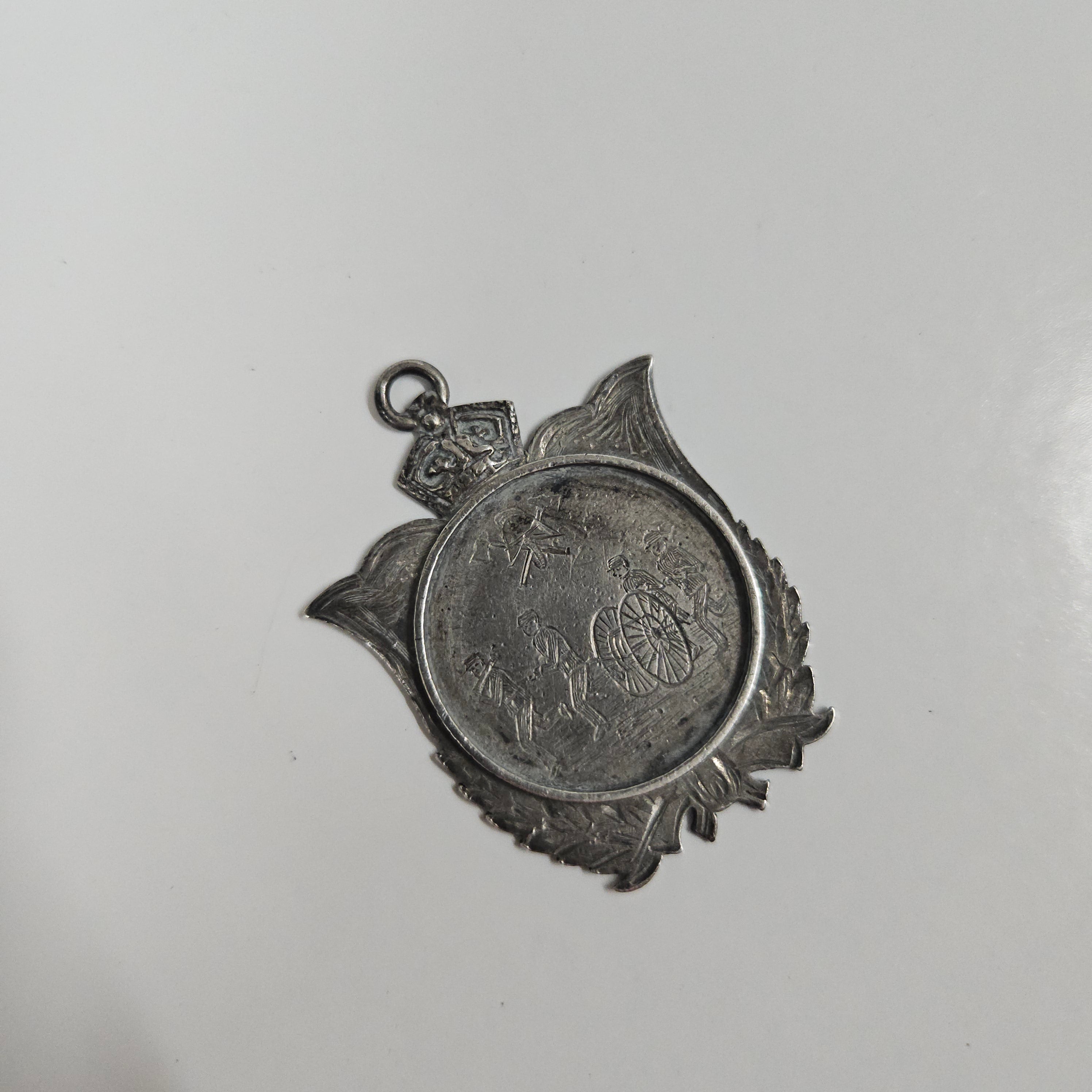 Rare Antique Sterling Silver Fireman's Medal 1914 | Antique & Vintage | Moonee Ponds Antiques | Australia Wide Delivery