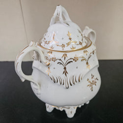 Early Victorian Coalport Sucrier | Antique & Vintage | Moonee Ponds Antiques | Australia Wide Delivery