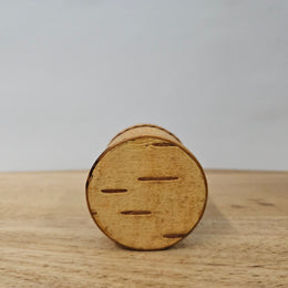 Small Cylindrical Engraved Trinket Box
