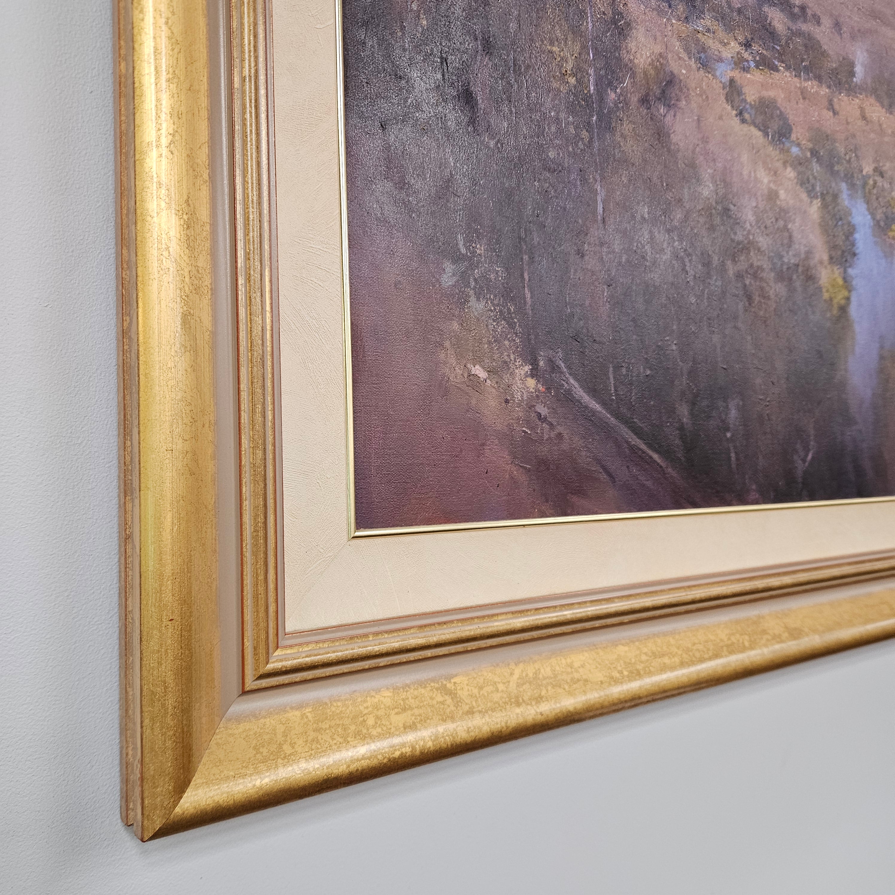 John Bredl Signed 'The Hunter Valley' Painting | Antique & Vintage | Moonee Ponds Antiques | Australia Wide Delivery