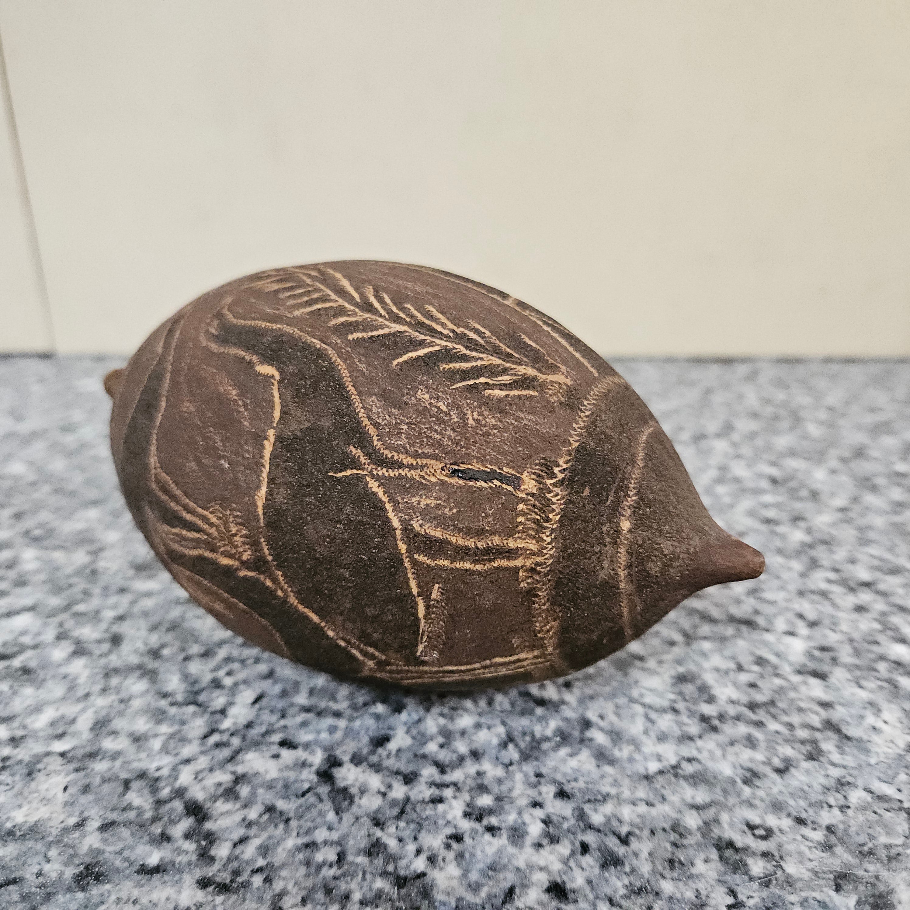Australian Carved Boab-Treenut | Antique & Vintage | Moonee Ponds Antiques | Australia Wide Delivery
