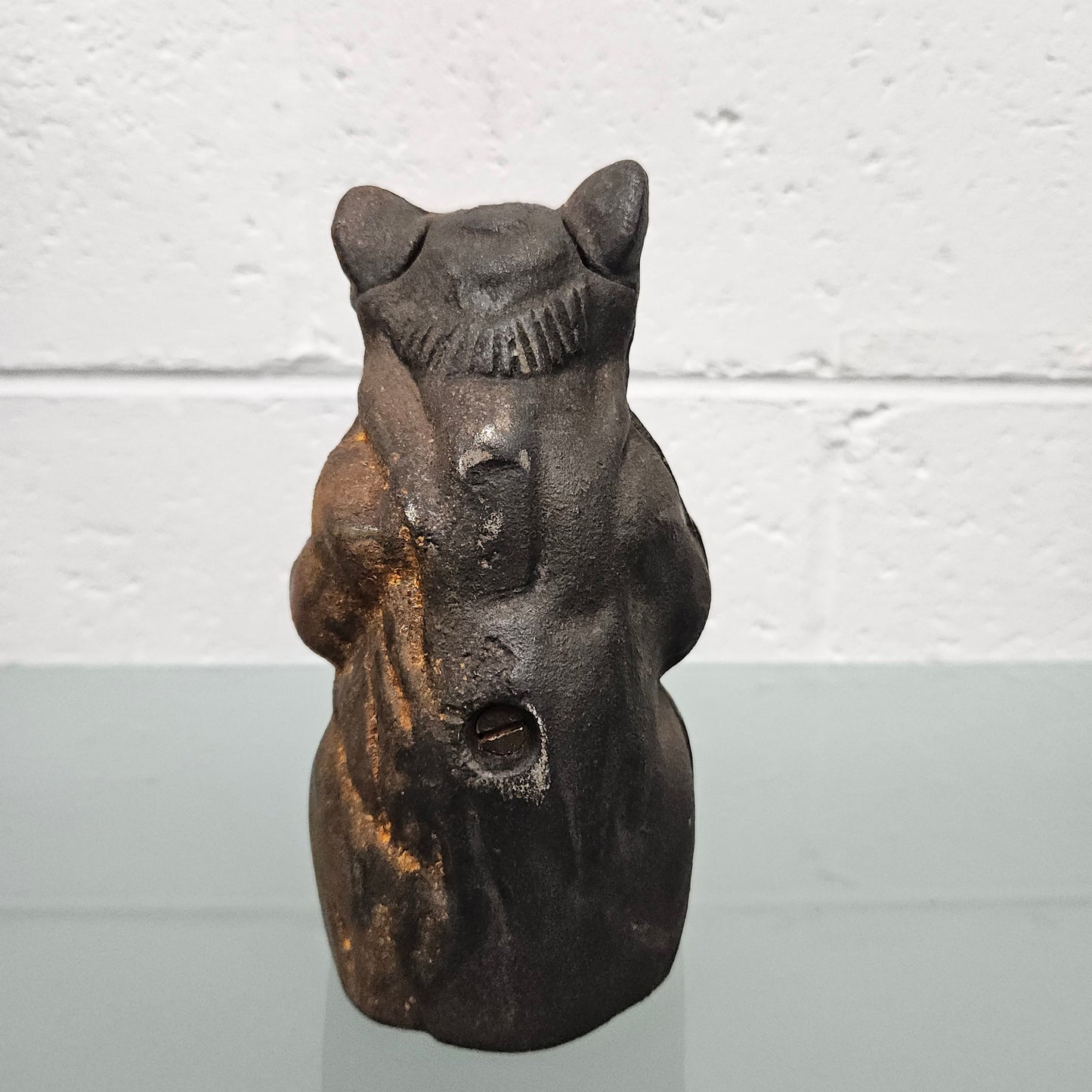 Vintage Cast Iron Bear Money Box