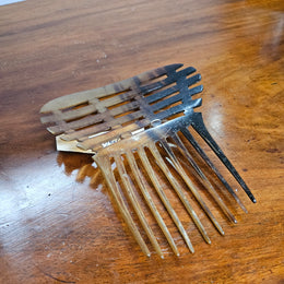 Edwardian Spanish Comb Buffalo Horn Comb