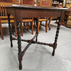 Jacobean Style English Oak Side Table | Antique & Vintage | Moonee Ponds Antiques | Australia Wide Delivery