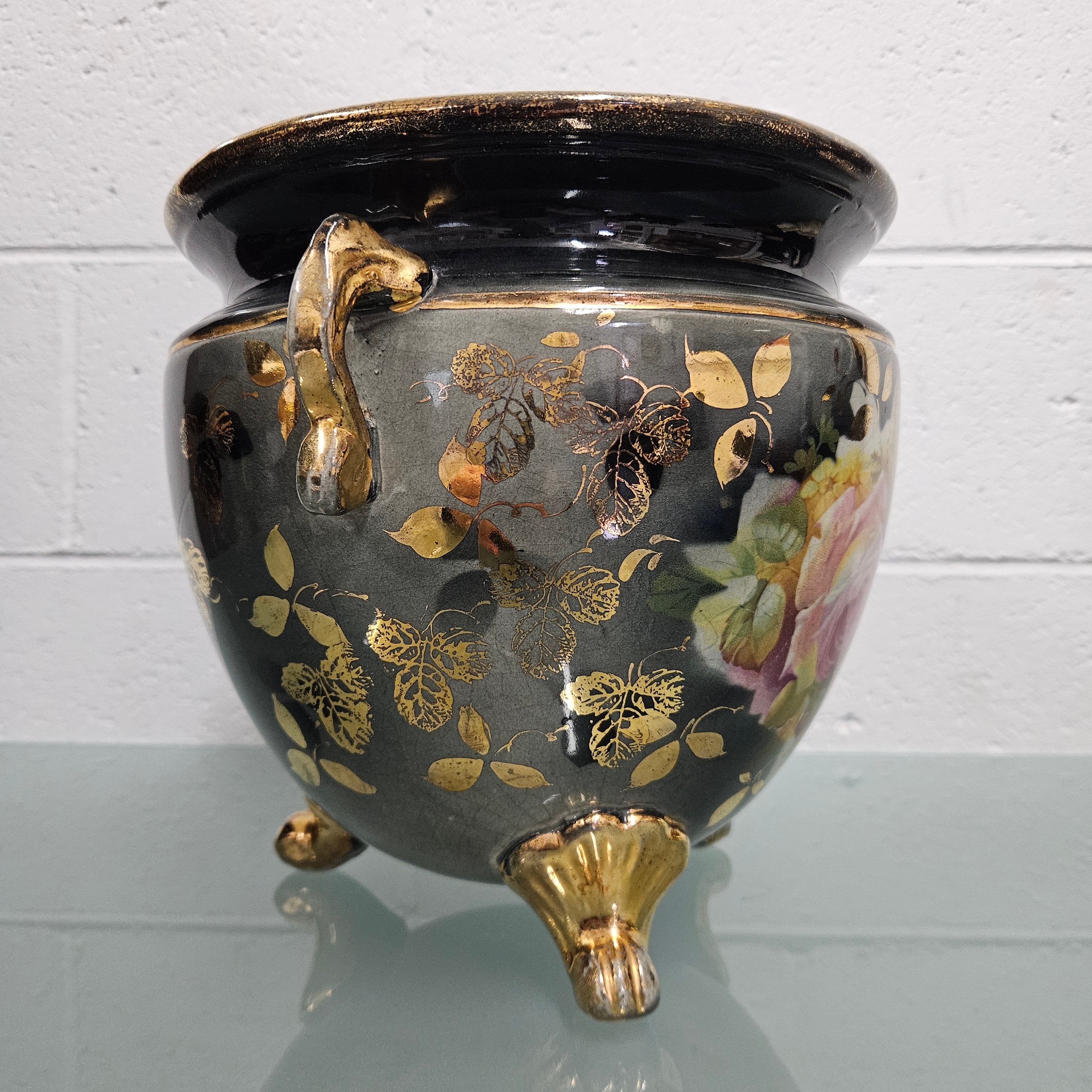 Edwardian Floral Jardinière | Antique & Vintage | Moonee Ponds Antiques | Australia Wide Delivery